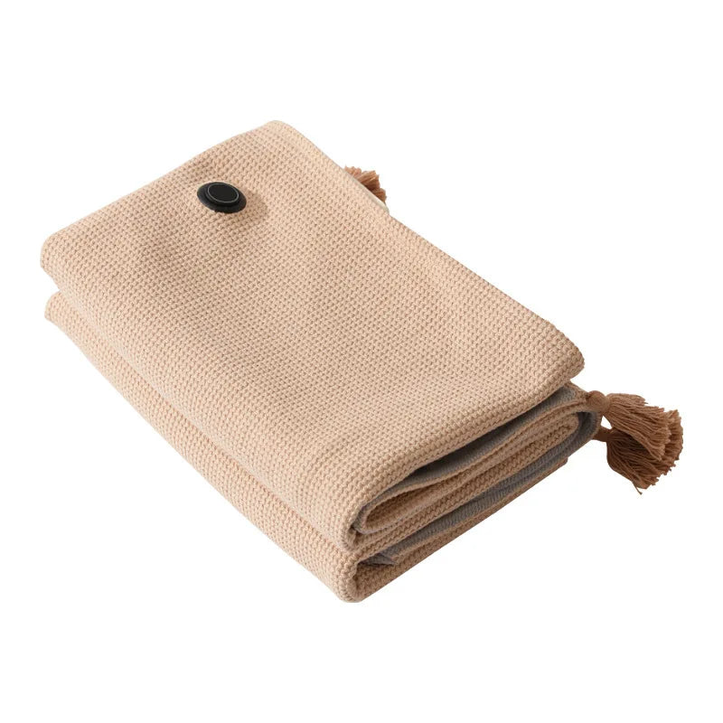CozyVolt™ 🔥🧣 USB-Heated Wearable Blanket Shawl