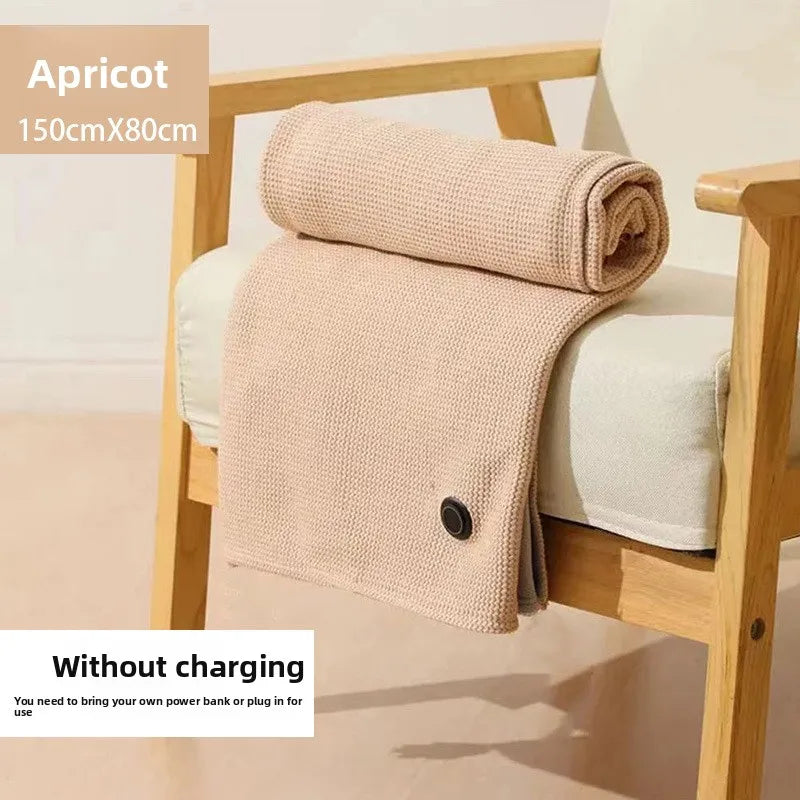 CozyVolt™ 🔥🧣 USB-Heated Wearable Blanket Shawl